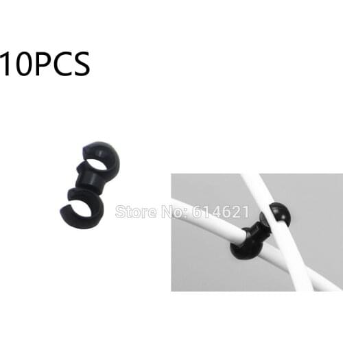 10PCS C U S Type Jagwire MTB Mountain Bike Road Folding Bike Brake Derailleur shift Line Tube Pipeline Clip storage clamp