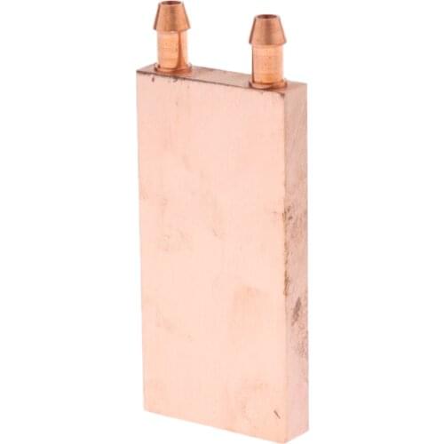 1Piece DIY copper Water Cooling Block for CPU Graphics Radiator Heatsink 40*80mm