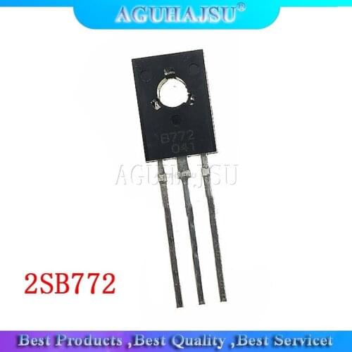 20PCS B772 2SB772 TO126 3A / 40V PNP TO-126 low transistors New original