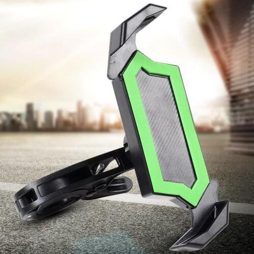 360° Rotation Bicycle Phone Holder Anti Shake Anti-slip Bike Handlebar Mobilephone Support Cell Phone Holder MTB Road Cycling