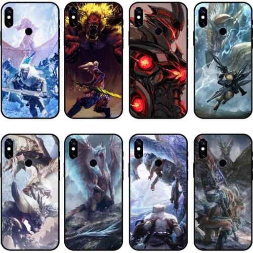 Game hot Monster Hunter World Phone Cases For Xiaomi Redmi 7 8 9t a3Pro 9se k20 mi8 max3 lite 9 note 9s 10 pro