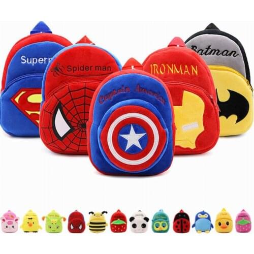 Children School Bag Plush Cartoon Toy Baby Backpack Boy Gril School Bags Gift For Kids Backpacks mochila escolar