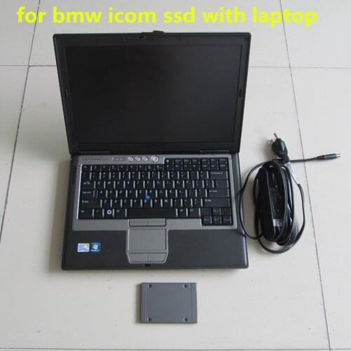 For bmw icom ssd 720gb newest software dell d630 laptop with battery diagnostic computer ready to work