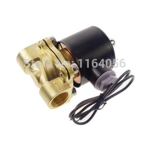 2way2position AC110V 1/2" Electric Solenoid Valve Water Air N/C Gas Water Air
