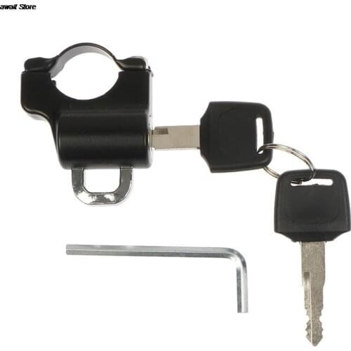 Hot sale 1 pcs Electric Handlebar Helmet Lock Universal Motorcycle Helmet Lock Anti-theft Lock