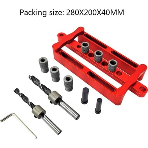 Woodworking Punching Locator X320 Aluminum Alloy Gift for DIY Work Friends and Family for Furniture Carpenter DIY