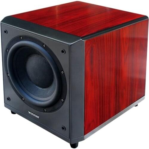 Best Selle manufacture 2020 new high price performance ratio sound bar speaker wood brown 600W 12 inch box home subwoofer