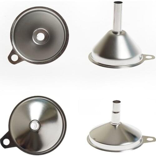 Mini Stainless Steel Funnel Montessori Materails Accessories for Water Pouring/ Transfering Working Kids Life Practical Toys