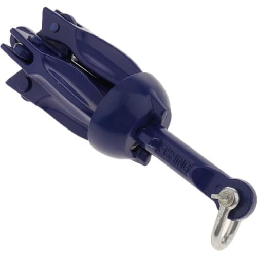 Marine Anchor, 1.5lb Folding Anchor, Grapnel Anchor for Kayaks, Canoes, Boat