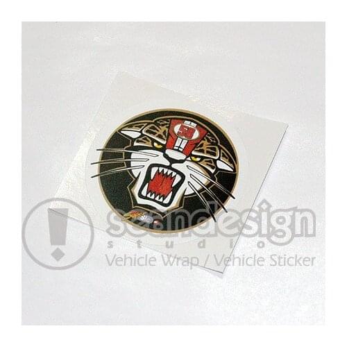 Hot sale simoncelli helmet motorcycle stickers PVC 10
