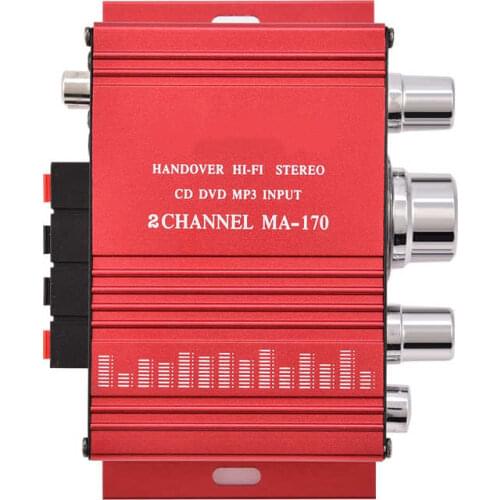 Nobsound Mini 12V 2 Channel HiFi Stereo Bass Audio Power Amplifier Digital Amp power subwoofer amplifier