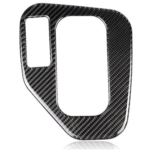 Fit For BMW 5Series E391998-2005real carbon fiber gear panel left drive transmission frame car interior modification accessories