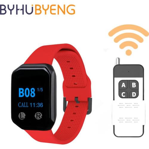 BYHUBYENG Schermo Touch Ristorante Receivers Push Button Notfalluhr Nurses Emergency Call Wireless System Watch Nursing Aid