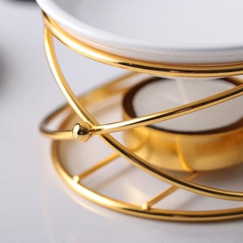 Romantic Tealight Candle Holder Aromatherapy Ceramic Oil Burner Essential Oil Incense Aroma Diffuser Home Decor