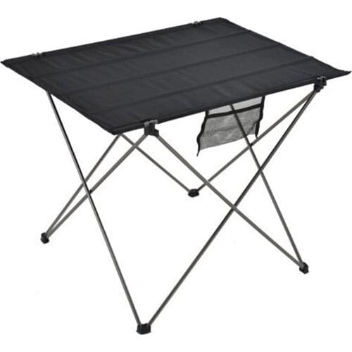 Outdoor Foldable Table Portable Camping Furniture Computer Picnic Ultra Light Anti Slip Folding Desk Aluminium Alloy