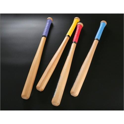 Solid Elm wood high polish and heavy solid wood baseball bat club stick