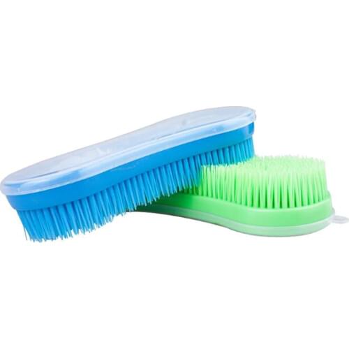 Cavassion Saddlery Magic Brush Mini Multifunctional Colorful Horse Washing Brushes