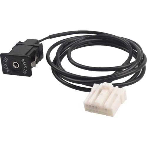 16-Pin Aux Audio Cable Socket Bluetooth Module Interface Adapter Cable For Mazda 2 3 5 6 Mx5 Rx8 2 3 5 6 Cx-7 Cx-9