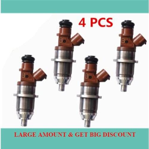 4PCS set Genuine Fuel Injector E7T05072 DIM1100G For Mitsubishi Pajero IO H67W H77W 4G93 4G94 Pinin 2.0 good quality