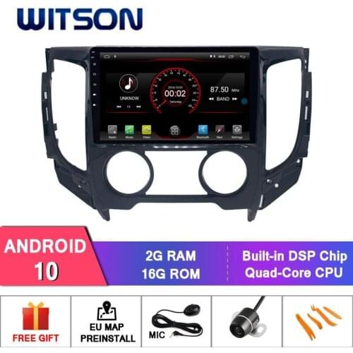 WITSON Android 10.0 CAR DVD SYSTEM for MITSUBISHI TRITON 2017 (Manual- Aircondition) car dvd player link/DAB support