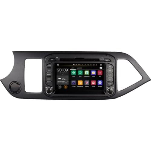 Android 8.0 Octa Core 4GB RAM Car Auto Radio Stereo Multimedia For Kia Picanto Morning 2011- DVD Player Navigation Head Unit