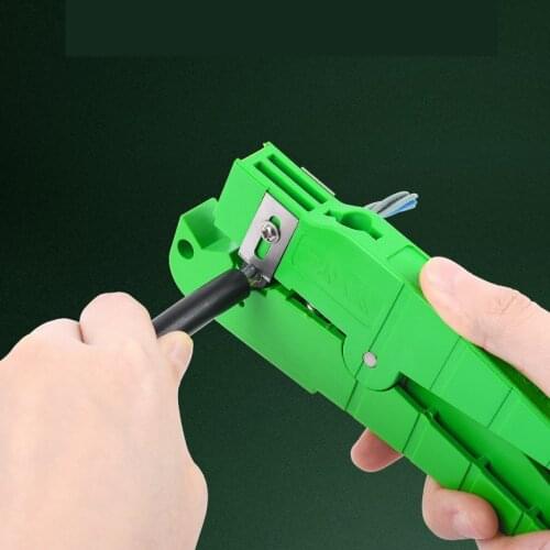 Free Shipping 45-164 Fiber Optic Slitter 6.4 to 14.3mm Fiber Cable Stripper
