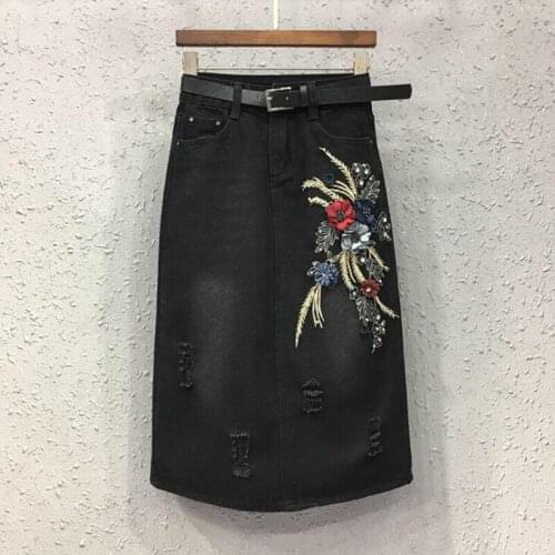 Large Flower Floral Patch Skirt Accessories Embroidered Fabric Sticker Clothes Jacket Jeans Garment Patches