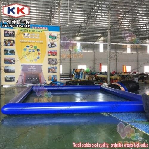 Outdoor Entertainment Park Kids Inflatable bumper car pool,race track pool