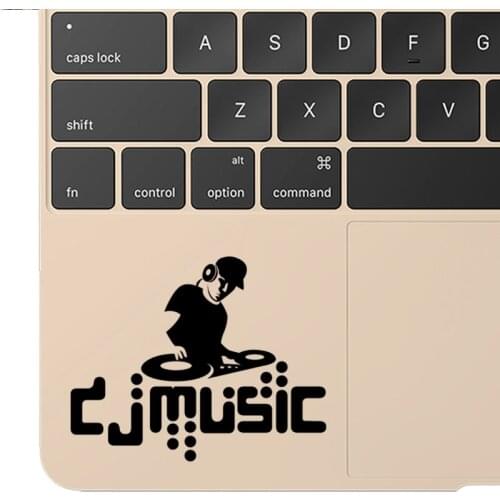 DJ Music Vinyl Trackpad Laptop Sticker for Macbook Decal Pro 16" Air Retina 11 12 13 15 inch Mac Book 14" Notebook Skin Stickers