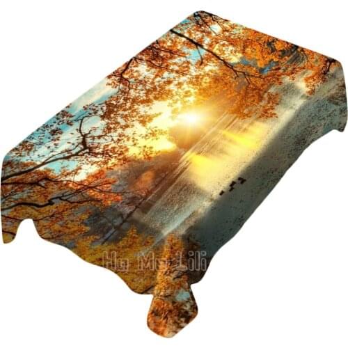 Jim Brandenburg Chased By The Light Landscape Sunset Tabletop Tablecloth Decoration Home Outdoor
