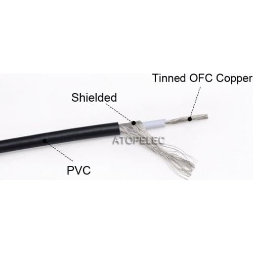 5M UL1533 Shielded Single Core Tinned OFC Copper Wire PVC Insulated Signal Cable 10/1214/16/18/20/22/24/26/28/30/32 AWG UL1185