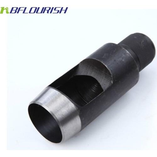 Leather Craft Hole Punch Tools DIY leather punch Round Pouches Germany imported steel 1mm-25mm