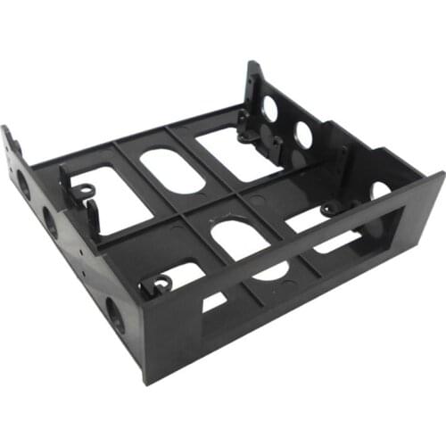 SSD Mounting Bracket 3.5 to 5.25 Adapter, SSD Bracket SSD Tray Adapter 3.5" to 5.25'' HDD SSD Hard Disk Drive Holder Bracket