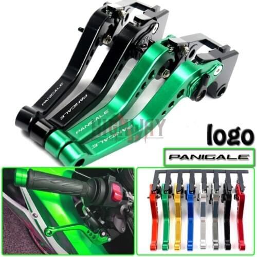 Motorcycle Adjustable Short CNC Aluminum Brake Clutch Levers for DUCATI 899 959 1199 1299 Panigale S/Tricolor/R 2014-2020