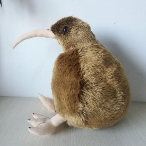 About 30cm cartoon brown kiwi bird plush toy New Zealand national bird soft doll birthday gift b0745