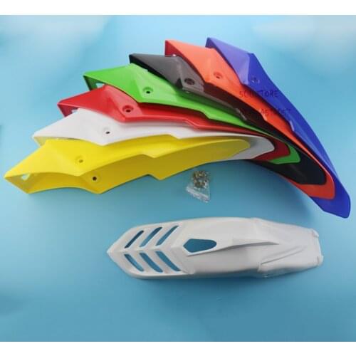 Newest 7 Colors Motorcycle Mudguard Front Fender Off Road Enduro Dirt Bike Motocross For Honda Kawasaki Yamaha Suzuki KTM