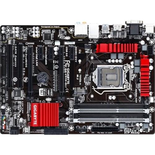 Original motherboard for Gigabyte GA-Z97X-SLI LGA 1150 DDR3 Z97X-SLI 32GB USB2.0 DVI HDMI Desktop motherboard