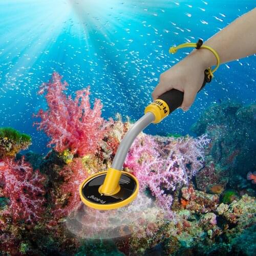 Pi-Iking Professional Underwater Depth Metal Detector Waterproof Metal Finder LED 30m Pulse Induction PI Targeting Pinpointer