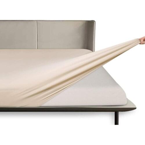 100%Polyester Bed Shee With Elastic Band Mattress Cover Four Corners