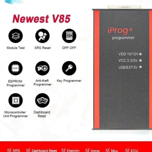 IPROG Pro 2020 Full ECU Key Programmer Iprog+ V85 IMMO Reset Dashboard Kilometer Airbag Reset Iprog V85 PK DIGIPROG 3 Carprog