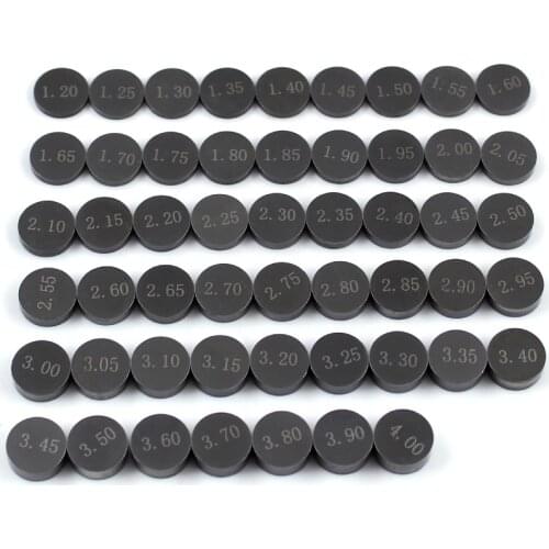 52pcs / 208pcs / 46pcs Adjustable Valve Shim 9.48mm Refill Kit For Honda CRF450 R CRF450R CRF 450X CRF450X RVT1000R RC51 TRX450R