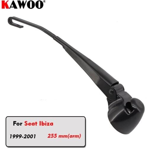 KAWOO Car Rear Wiper Blade Blades Back Window Wipers Arm For Seat Ibiza Hatchback (1999-2001) 255mm Car Accessories Styling