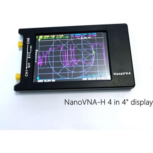 2020 NanoVNA-H4 4inch LCDHF VHF UHF UV Vector Network Analyzer Antenna Analyzer