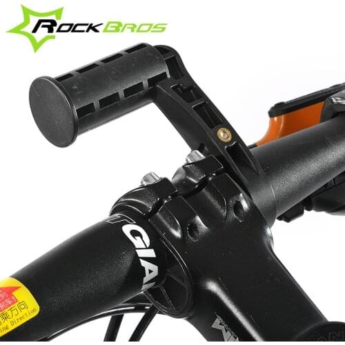 Rockbros Bike Handlebar Brackets Bicycle Multifunction Extended Seats Extenders Fit Cycling Lights Lamps Speedometer GPS Phone