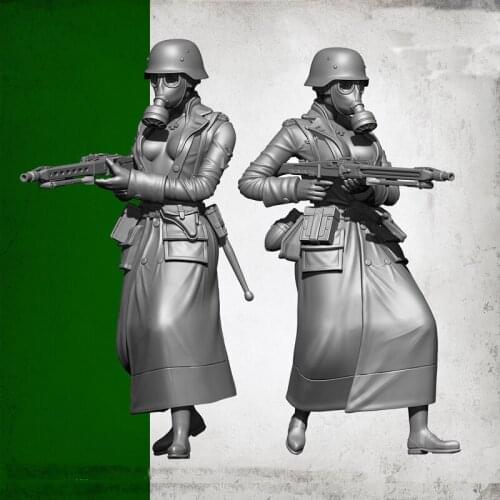 Wong Work Unpainted 1/35 Scale Resin Beautiful Soldier Unassembled Garage Kits GK Model Kit Figure WW35-1814