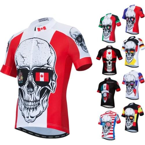 Weimostar Cycling Jersey Man Mountain Bike Clothing Quick-Dry Racing MTB Bicycle Clothes Uniform Breathale Cycling Clothing Wear
