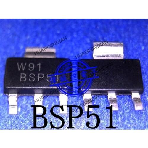 1Pieces New Original BSP51 60V 1A NPN 1.5W SOT-223 In Stock Real Picture