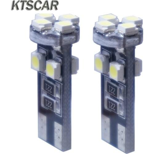 200X car Light T10 CANBUS XENON WHITE 8 SMD LED 3528 No Obc Error 194 168 W5w 8smd Interior Bulb Lamp auto Clearance Lights