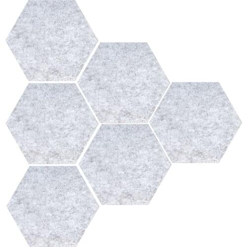 6pcs Memos Display Hexagon Cork Board Home Decor Multifunction Modern Self Adhesive Living Room Photos Notice Photography