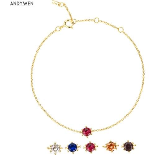 ANDYWEN Pink Bracelets